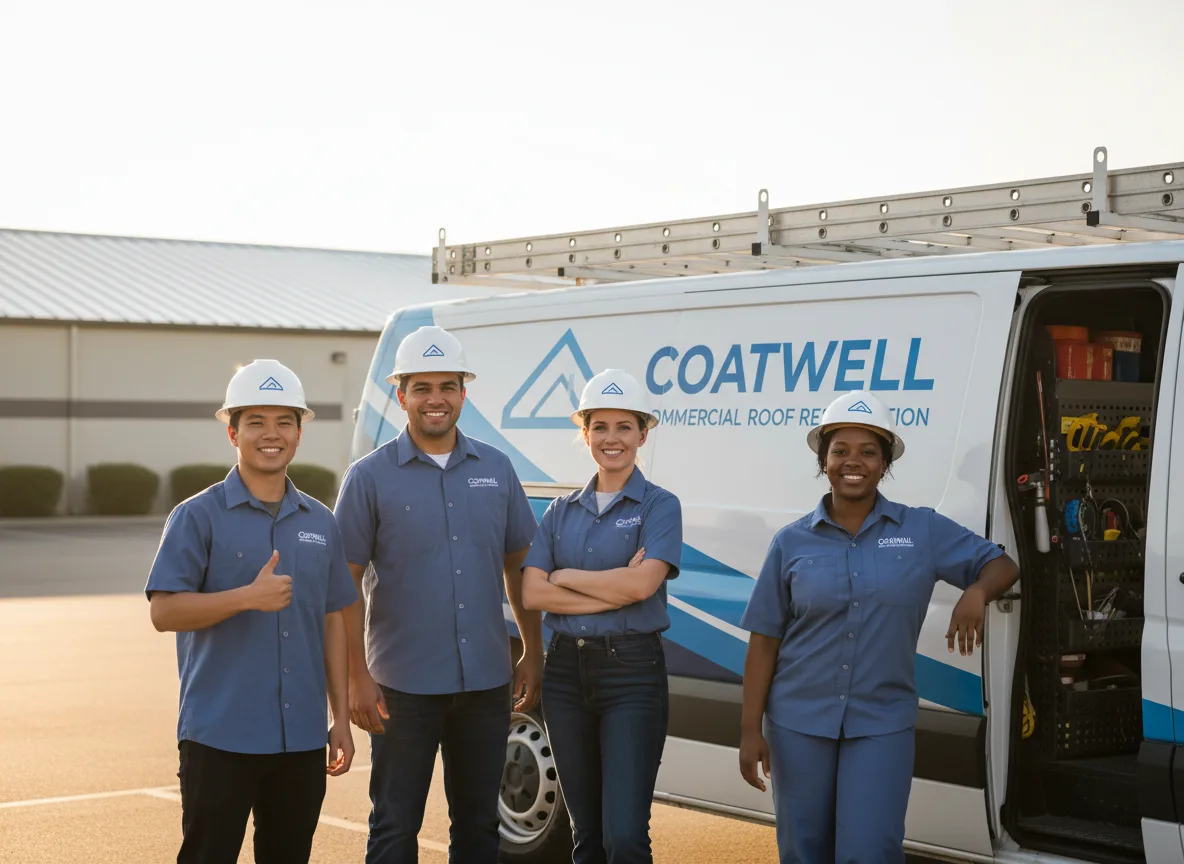 Commercial roof coating company in Penn Laird, VA